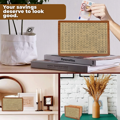 Save10k | Money box to save $10,000