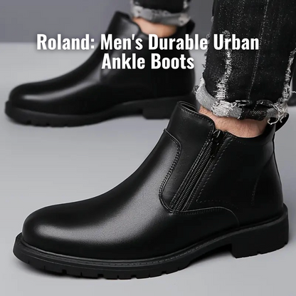 Roland: Men's Durable Urban Ankle Boots
