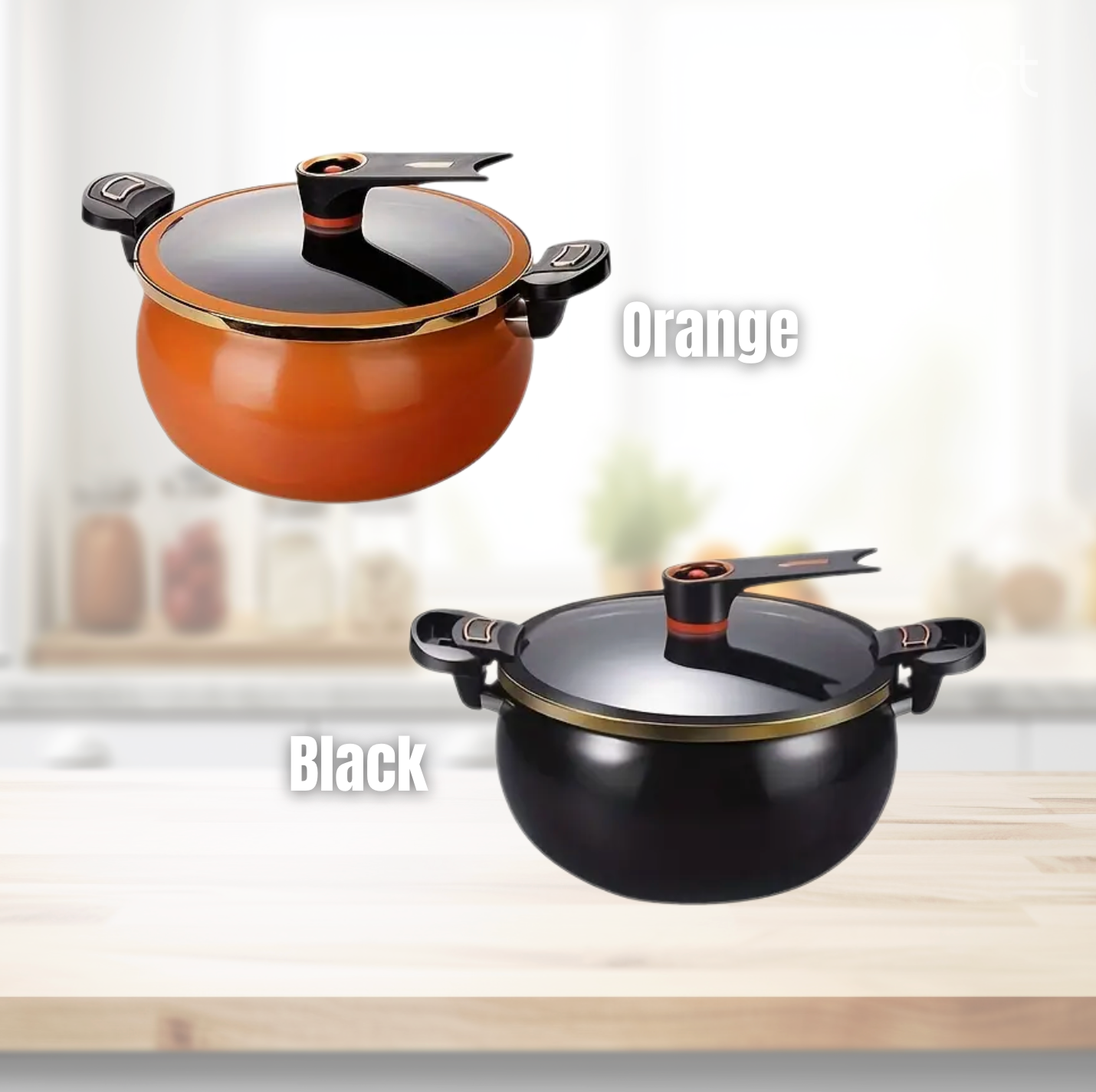 PressPot: Multifunctional nonstick micropressure cooker