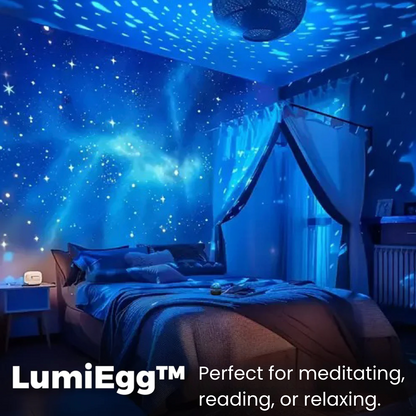 LumiEgg™ – 360° LED Projector with Relaxing Music