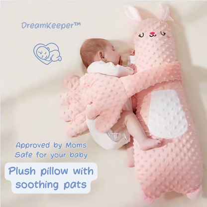 DreamKeeper: Plush pillow with soothing pats