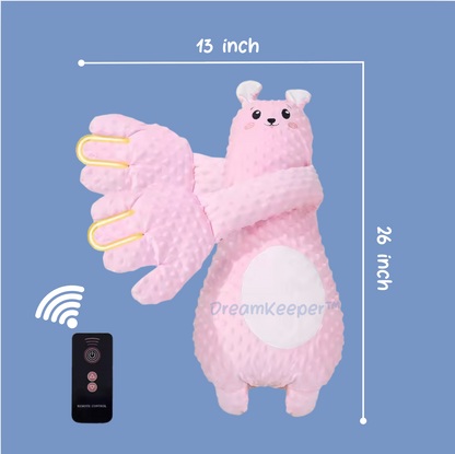 DreamKeeper: Plush pillow with soothing pats