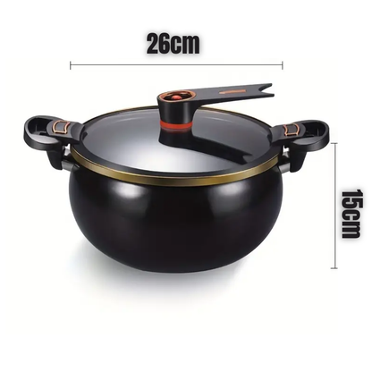 PressPot: Multifunctional nonstick micropressure cooker